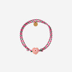 Bracciale Guardian con perla in vetro GUARDIANHEARTGLASS PINK SORBET ISLAND 