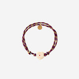 Bracciale Guardian con perla in vetro GUARDIANHEARTGLASS WHITE SORBET ISLAND 