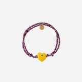 Bracciale Guardian con perla in vetro GUARDIANHEARTGLASS YELLOW SORBET ISLAND 
