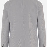 GIACCA a righe MONOPETTO IN misto cotone GTORRENT 340335B3401 TAGLIATORE 
