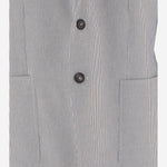 GIACCA a righe MONOPETTO IN misto cotone GTORRENT 340335B3401 TAGLIATORE 