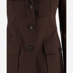 GIACCA IN COTONE STRETCH JGIAMILA I70010M1174 TAGLIATORE 