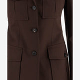 GIACCA IN COTONE STRETCH JGIAMILA I70010M1174 TAGLIATORE 