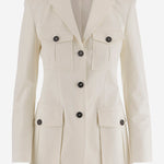 GIACCA IN COTONE STRETCH JGIAMILA I70010X1176 TAGLIATORE 