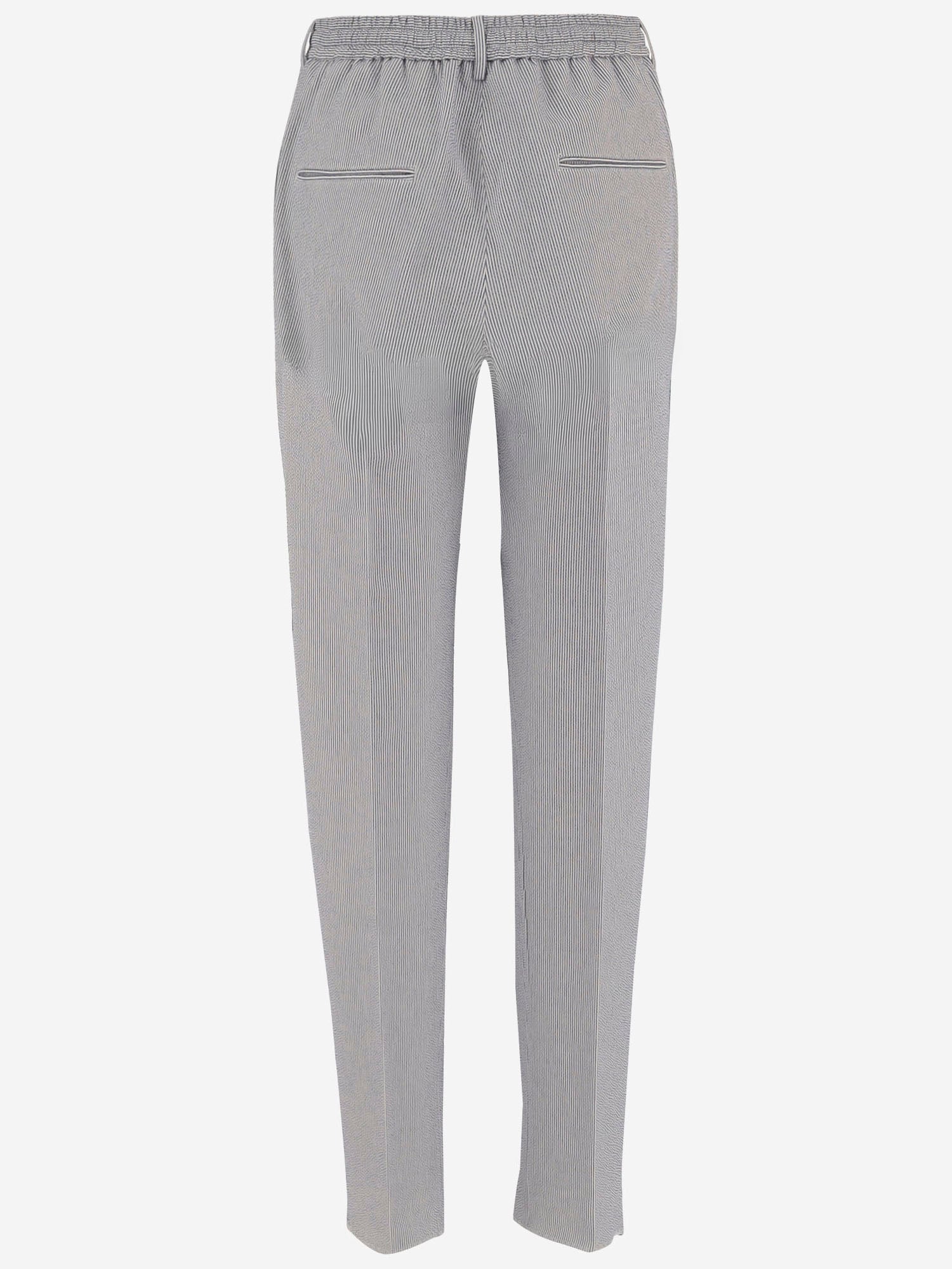 PANTALONI IN MISTO COTONE STRETCH A RIGHE PNEWMAN 340335B3401 TAGLIATORE 
