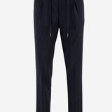 PANTALONI IN LANA STRETCH PNEWMAN 550019B3405 TAGLIATORE 