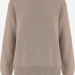 Maglia noval in cashmere 10689Y120 BEI THE ROW 