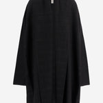 CAPPOTTO IN MISTO CASHMERE E SETA 10692Y992 BLK THE ROW 