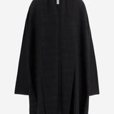 CAPPOTTO IN MISTO CASHMERE E SETA 10692Y992 BLK THE ROW 