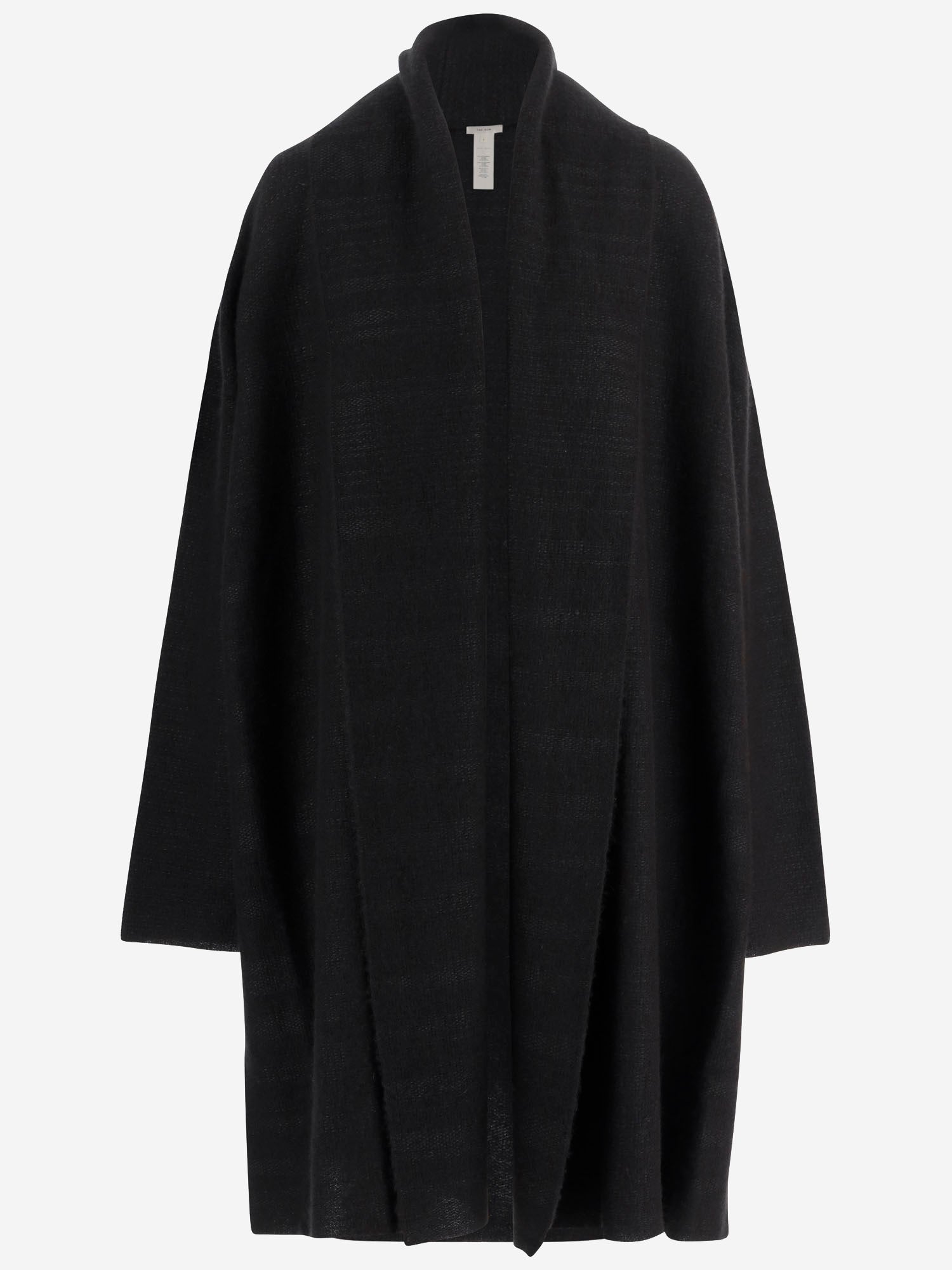 CAPPOTTO IN MISTO CASHMERE E SETA 10692Y992 BLK THE ROW 