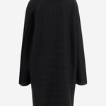CAPPOTTO IN MISTO CASHMERE E SETA 10692Y992 BLK THE ROW 