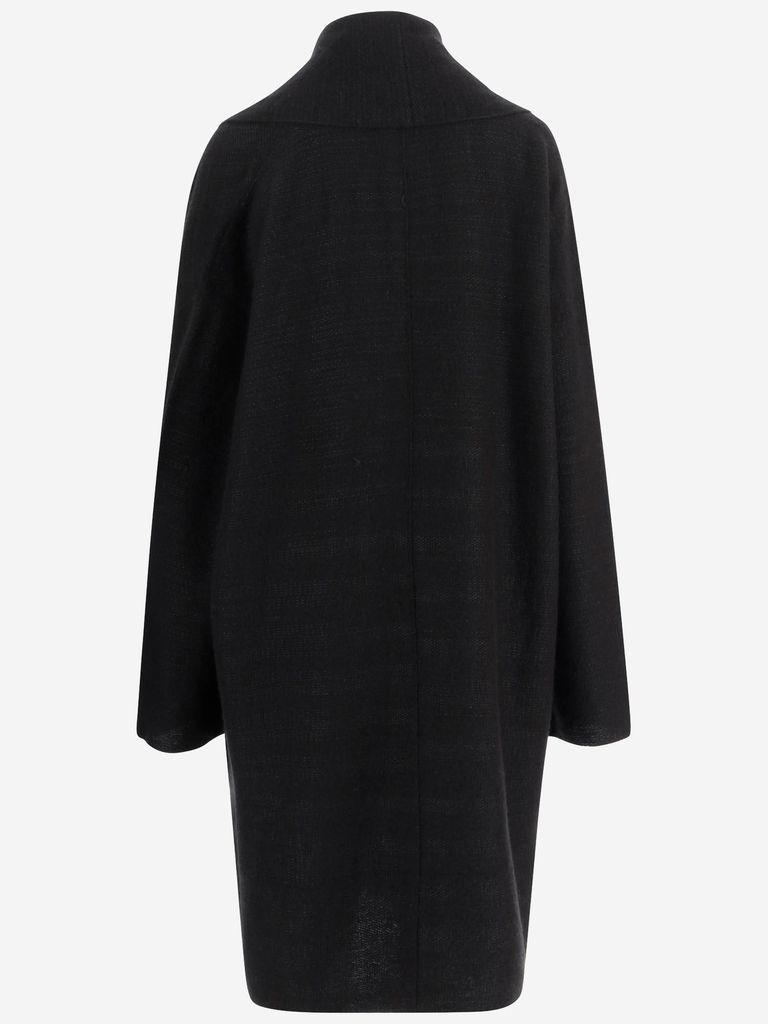 CAPPOTTO IN MISTO CASHMERE E SETA 10692Y992 BLK THE ROW 