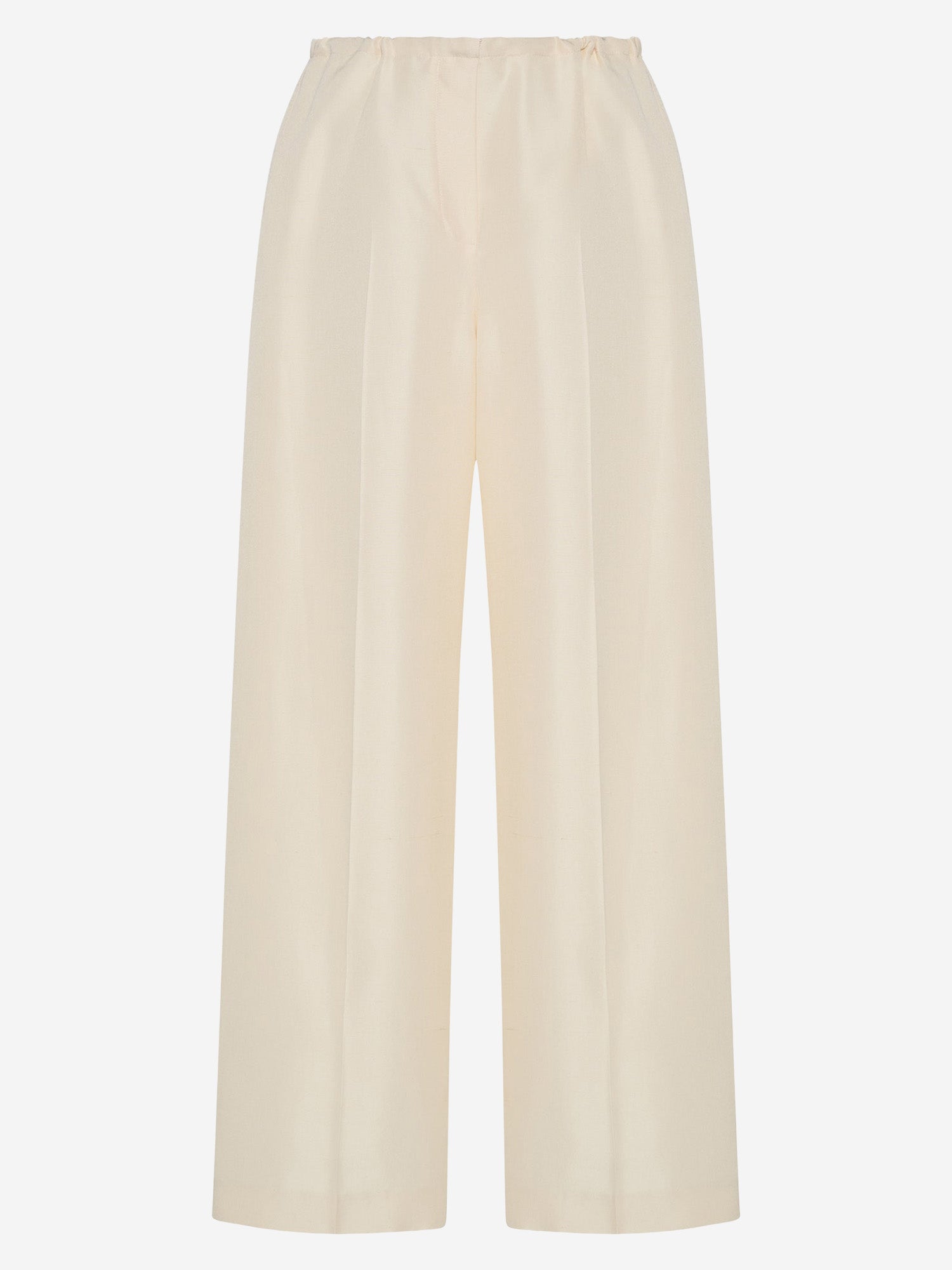 PANTALONI BETA IN SETA 10742W4378 VAN THE ROW 