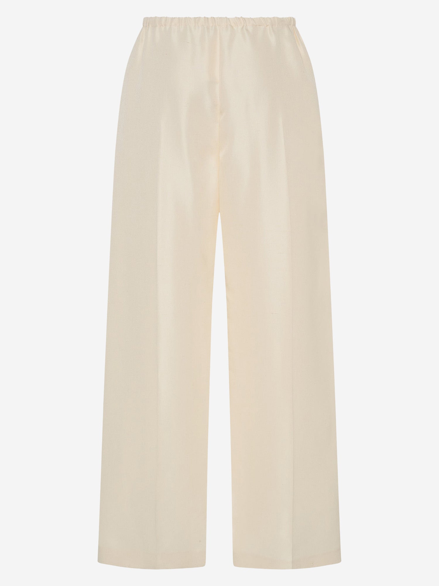 PANTALONI BETA IN SETA 10742W4378 VAN THE ROW 