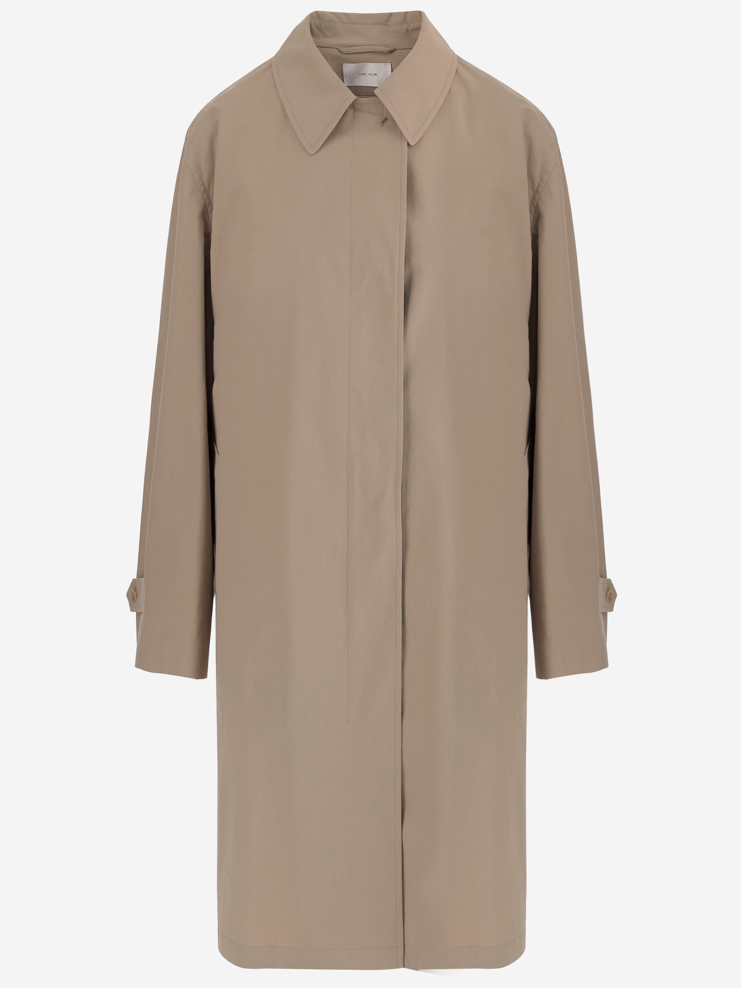 CAPPOTTO IN COTONE 10766W4323 BEI THE ROW 