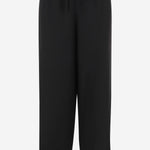 PANTALONI IN LANA CON RISVOLTO 10772W4369 BLK THE ROW 