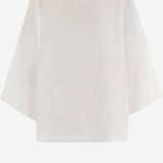 TOP JUNIA IN LINO 10843W4357 WHT THE ROW 