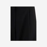 PANTALONI CORTI IN LANA 10844W4369 BLK THE ROW 