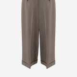 PANTALONI CROPPED IN LANA 10865W2812 DUS THE ROW 
