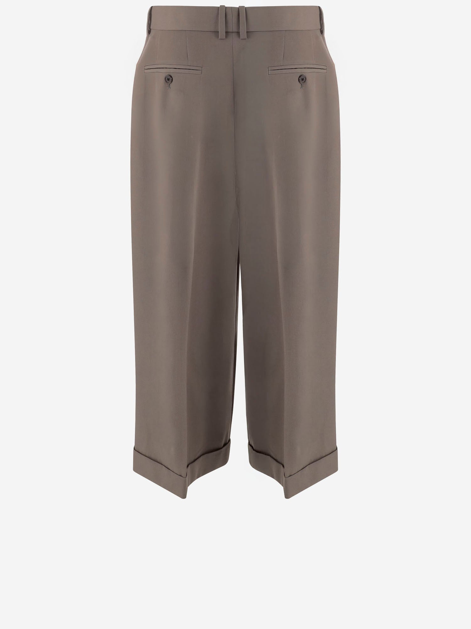 PANTALONI CROPPED IN LANA 10865W2812 DUS THE ROW 