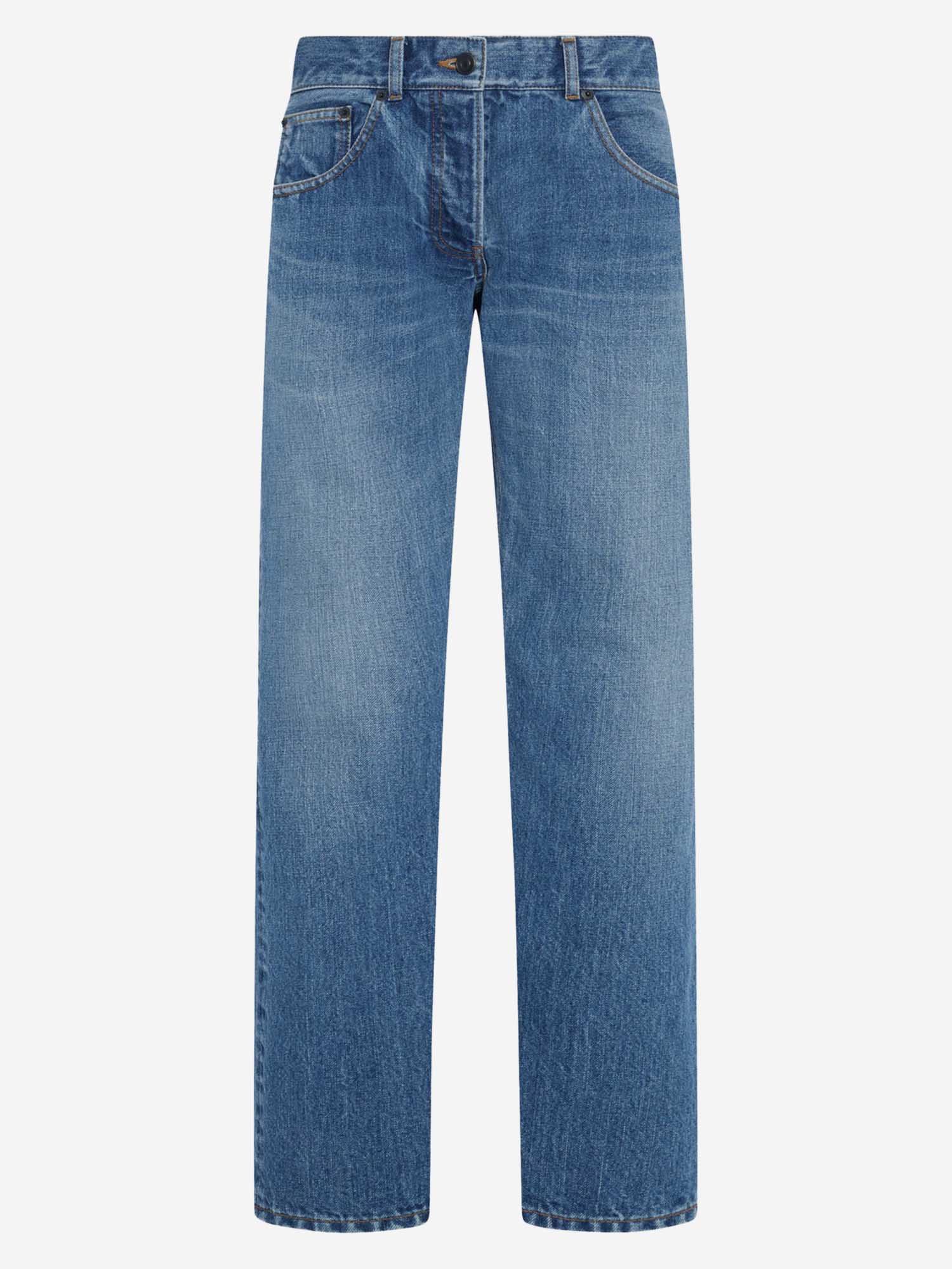 JEANS FIMA IN DENIM DI COTONE 10902W5045 MDI THE ROW 