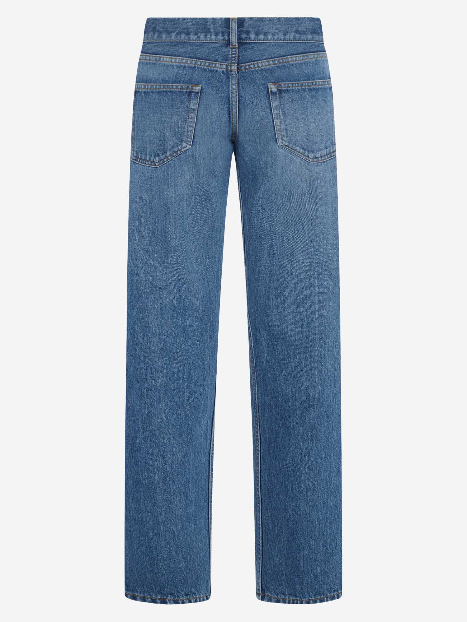 JEANS FIMA IN DENIM DI COTONE 10902W5045 MDI THE ROW 