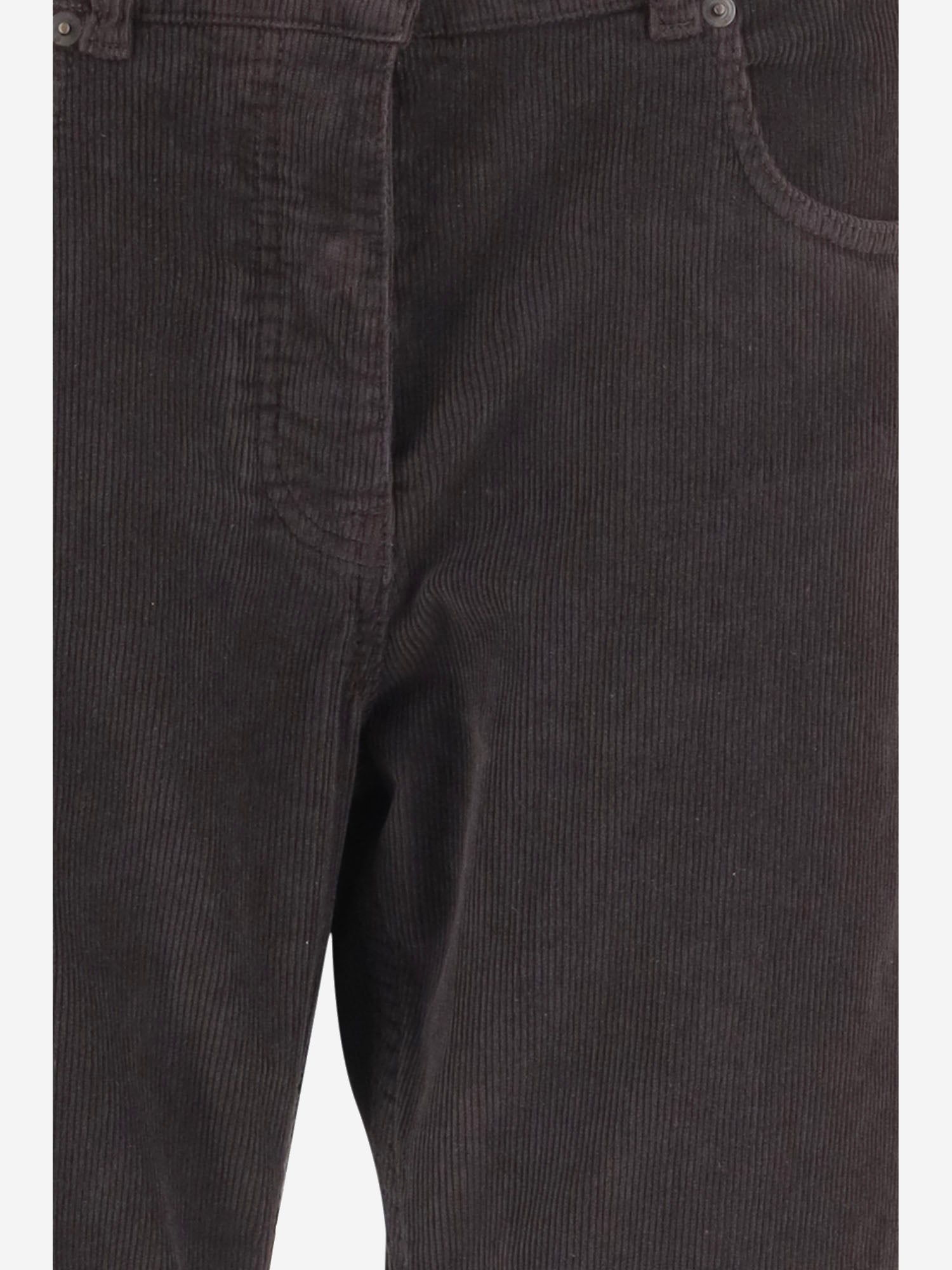 PANTALONI FRAVA IN COTONE STRETCH 10905W4610 CHR THE ROW 