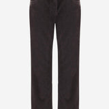 PANTALONI FRAVA IN COTONE 10905W4610 DBR THE ROW 