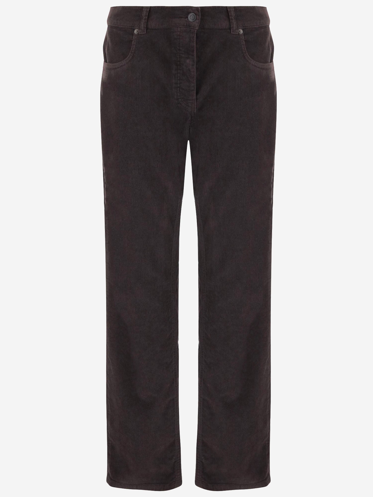 PANTALONI FRAVA IN COTONE 10905W4610 DBR THE ROW 