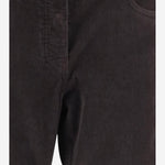 PANTALONI FRAVA IN COTONE 10905W4610 DBR THE ROW 
