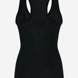 CANOTTA CENDREA IN COTONE 10977K776 BLK THE ROW 