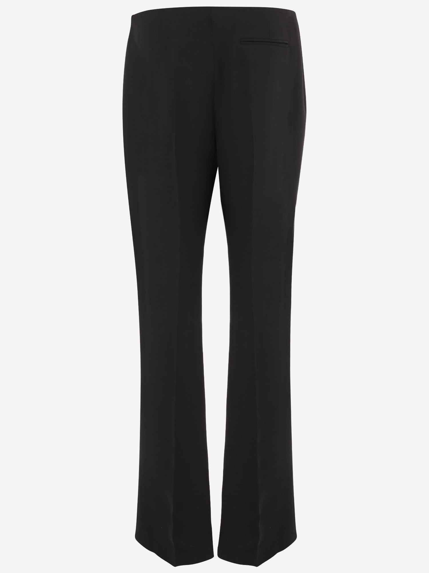 Pantaloni Fabien in seta 11010W3326 BLK THE ROW 
