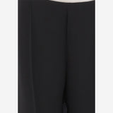 Pantaloni Fabien in seta 11010W3326 BLK THE ROW 
