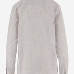 CAMICIA DALAN IN COTONE CON MOTIVO A QUADRI 11211W5073 WBR THE ROW 