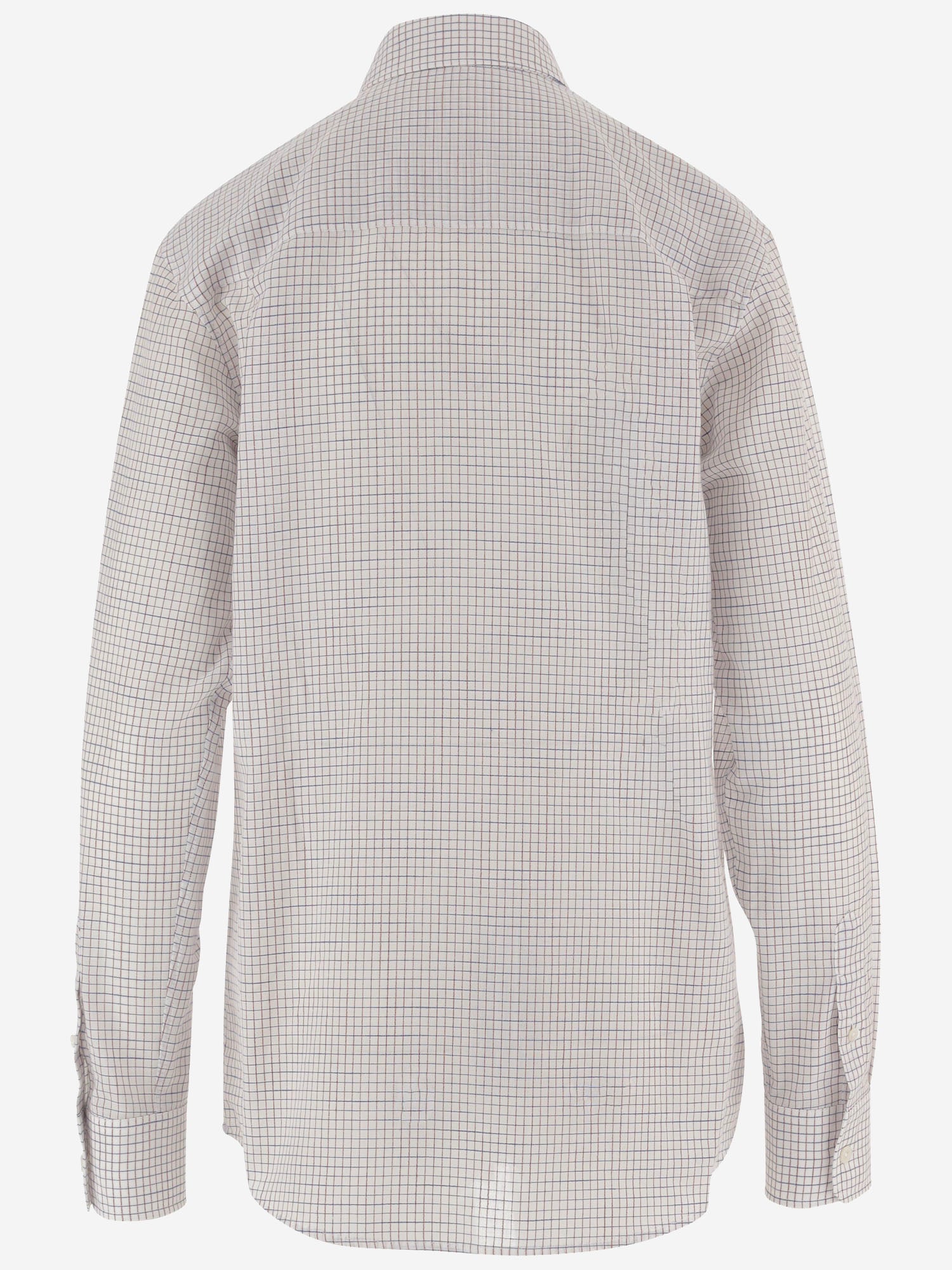 CAMICIA DALAN IN COTONE CON MOTIVO A QUADRI 11211W5073 WBR THE ROW 
