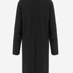 CAPPOTTO DATIMA IN LANA 11214W4466 BLK THE ROW 