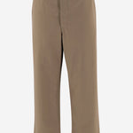 PANTALONI AMPI IN COTONE 1356W4391 AYB THE ROW 