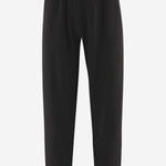 PANTALONI IN COTONE E CASHMERE 1368K628 BLK THE ROW 