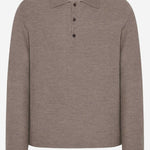 POLO A MANICHE LUNGHE BERTRAM IN CASHMERE 1434Y498 LPB THE ROW 