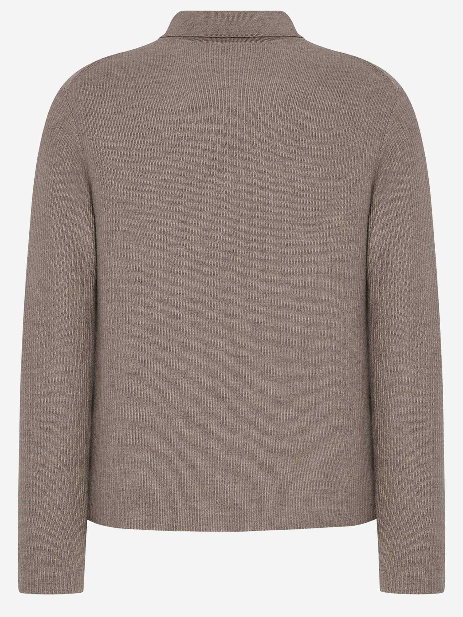 POLO A MANICHE LUNGHE BERTRAM IN CASHMERE 1434Y498 LPB THE ROW 