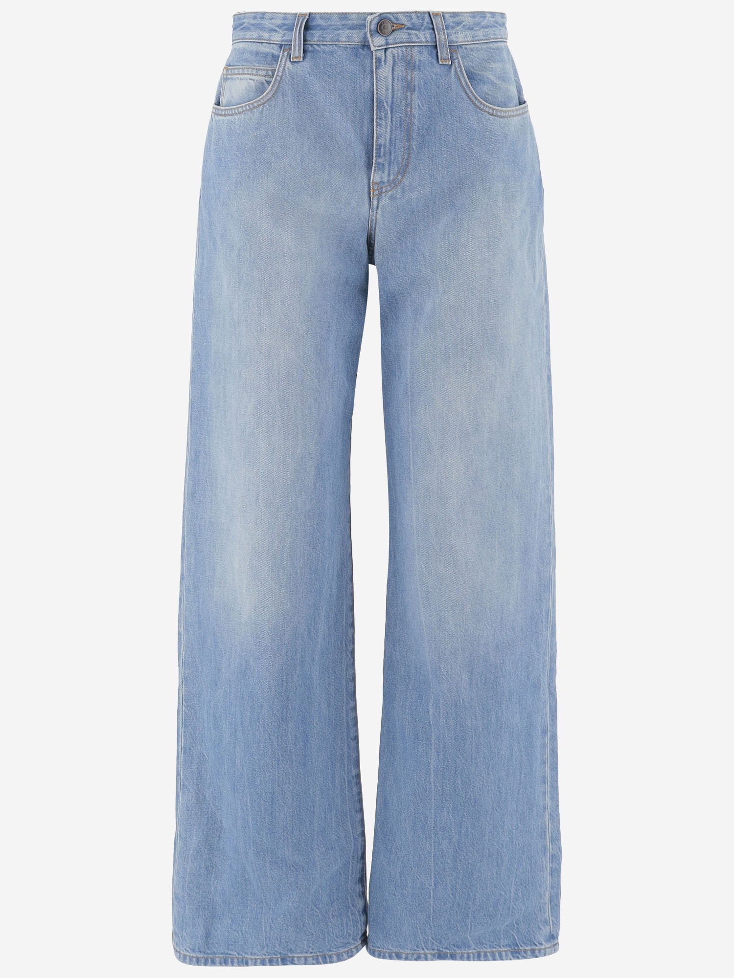 JEANS EGLITTA IN COTONE 6525SW1984 BLU THE ROW 