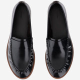 MOCASSINI IN PELLE F1822L60 BLK THE ROW 
