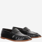 MOCASSINI IN PELLE F1822L60 BLK THE ROW 