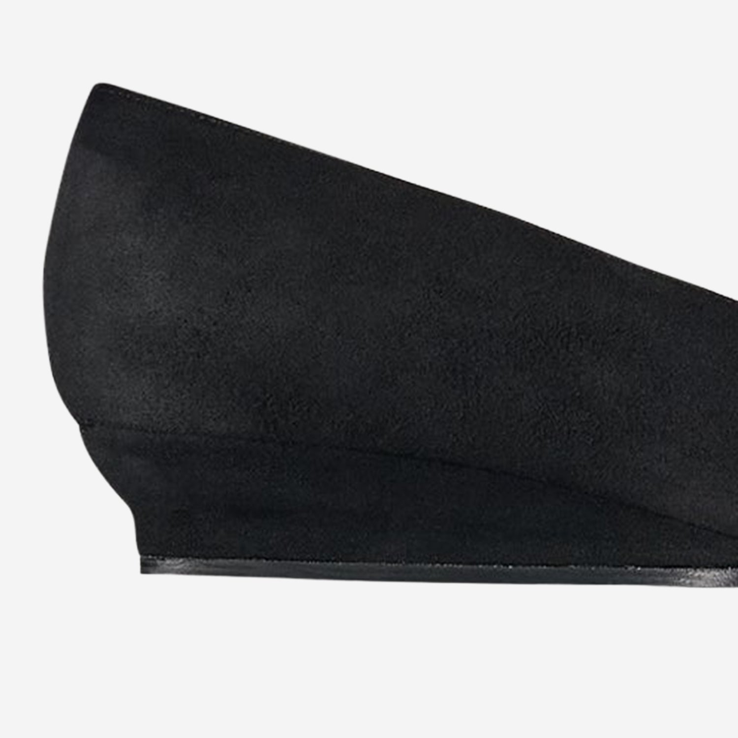 SCARPE CON TACCO JUNE IN SUEDE F1845L303 BLK THE ROW 
