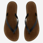SANDALI INFRADITO IN PELLE F1874L838 BLK THE ROW 