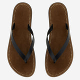 SANDALI INFRADITO IN PELLE F1874L838 BLK THE ROW 