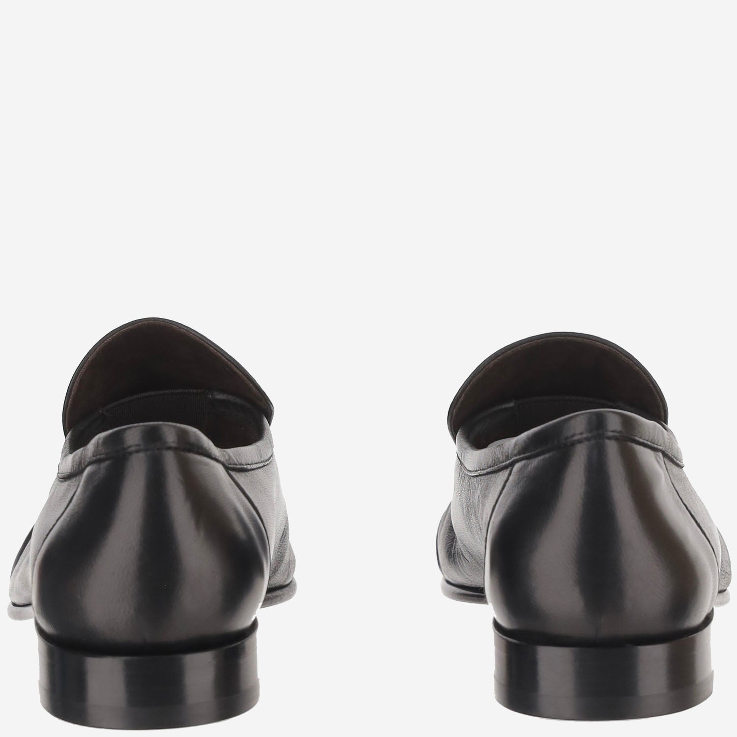 MOCASSINI IN PELLE F1923SN60 BLK THE ROW 