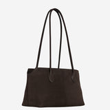 BORSA TERRASSE IN PELLE W1292L677 EBRS THE ROW 