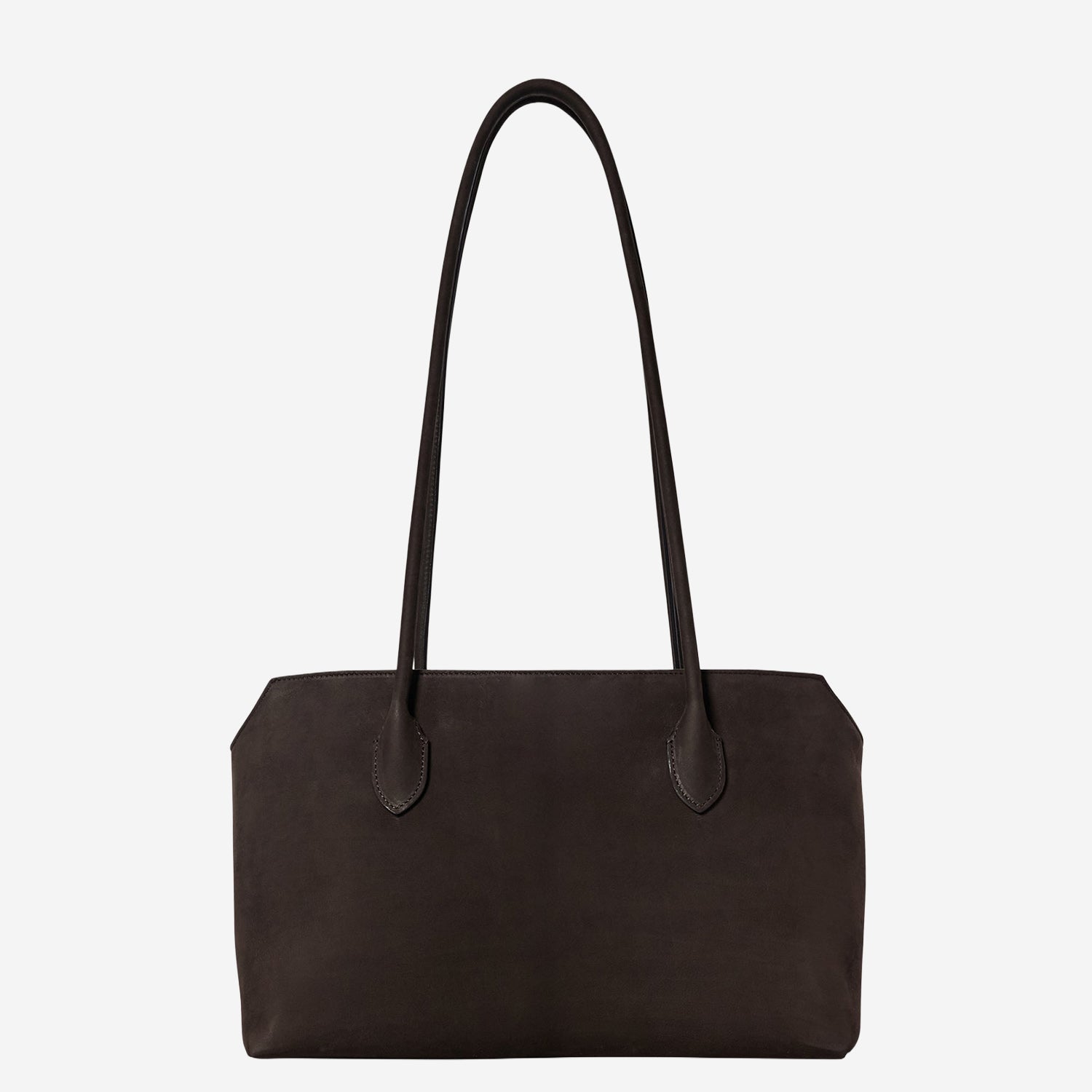 BORSA TERRASSE IN PELLE W1292L677 EBRS THE ROW 