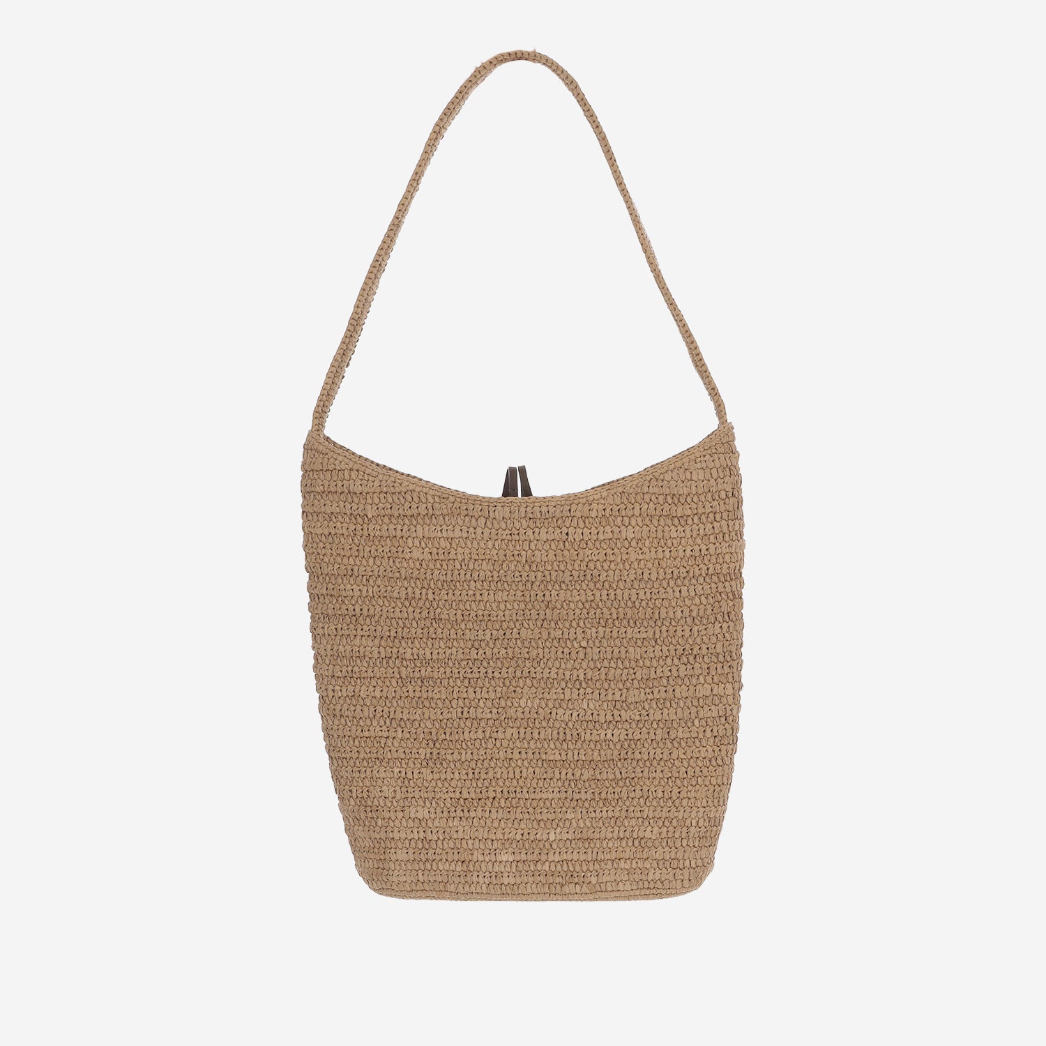 BORSA A SPALLA IN RAFIA ALMA W2173W27 TE THE ROW 